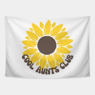 Sunflower aunt graphic Tapestry