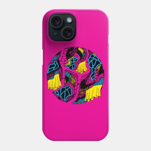 CMYK Circle of Connection Phone Case