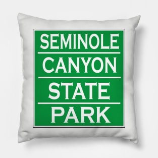 SEMINOLE CANYON STATE PARK Pillow