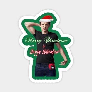 Tom Holland Christmas Magnet