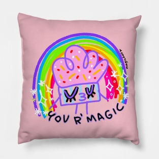 Magic Sparkling cuppy Pillow