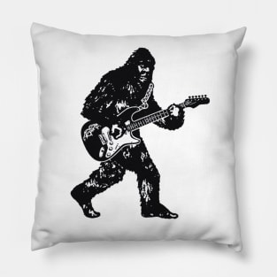 guitar bigfoot Pillow