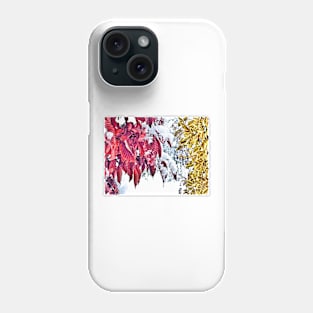 Snowy Garden Phone Case