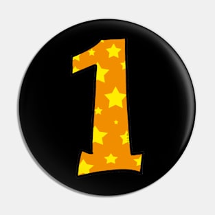 super star number one Pin