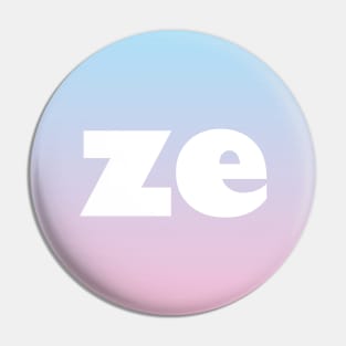 Ze - Pronoun Pin