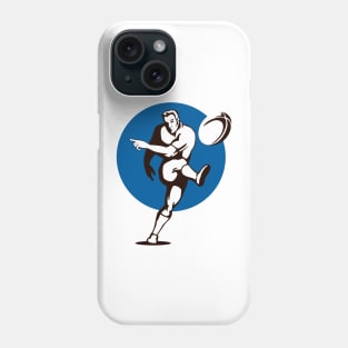 Rugby Kicker Retro Phone Case