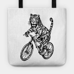 SEEMBO Tiger Cycling Bicycle Cyclist Bicycling Bike Biking Tote