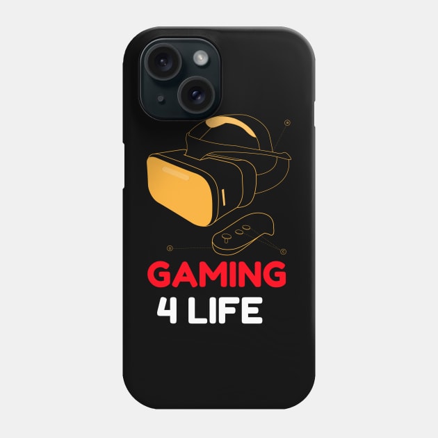 Gaming4Life Phone Case by YYMMDD-STORE