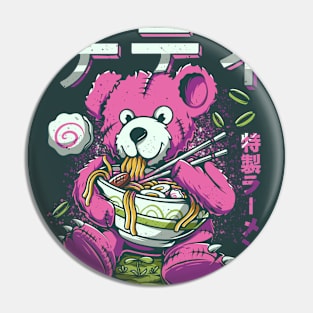 Teddy Ramen Pin