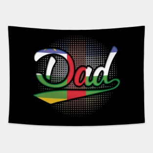 Central African Dad - Gift for Central African From Central African Republic Tapestry