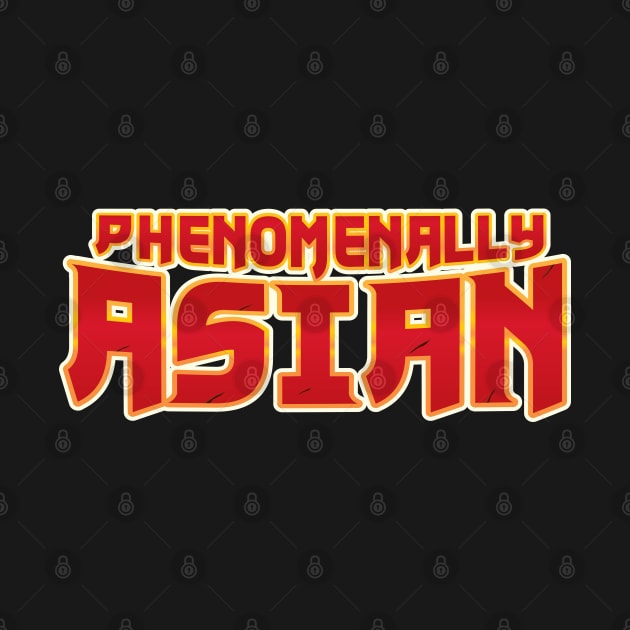 Phenomenally Asian ( Superhero Vibe ) by Wulfland Arts