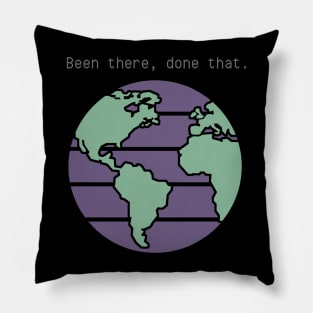 Earth Astronomy Been There Done That Pillow