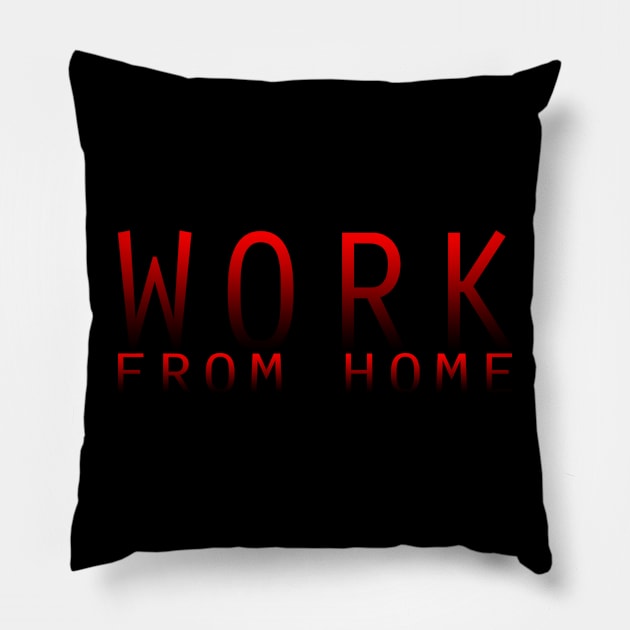 WFH - 07 Pillow by SanTees