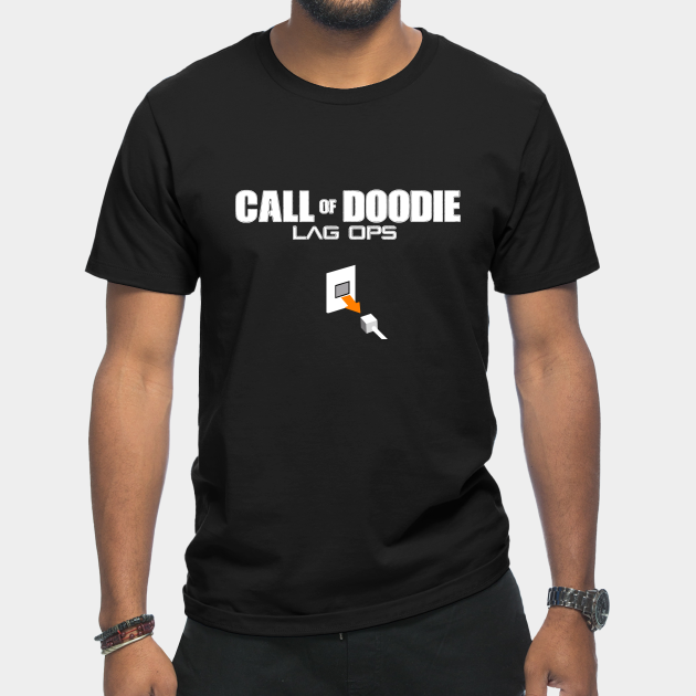 Call of Doodie Lag Ops: Call of Duty Funny COD FPS Shooter Video Game - Call Of Duty - T-Shirt