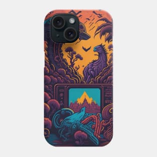 Retro Gamer Revival - Nostalgia Unleashed Phone Case