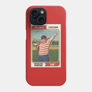 The Sandlot Ham Porter Baseball Card Phone Case