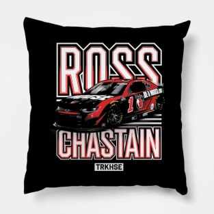 Ross Chastain Trackhouse Black Car Pillow