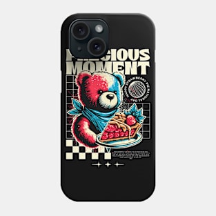 Precious Moment Bear Strawberry Pie Phone Case