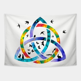 British Summer Celtic Knot Tapestry