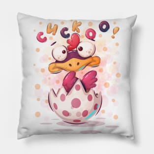 Cuckoo bird Pillow