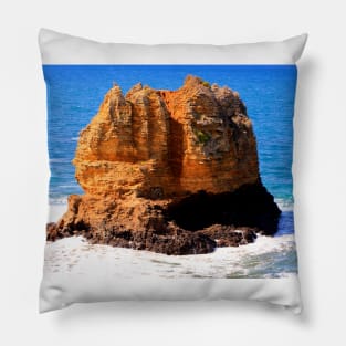 Coastal Rock Formation Pillow