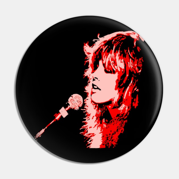 Stevie Nicks // Retro Style Fan Art Pin by The Dare