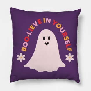 Boo-Lieve in Yourself Pillow