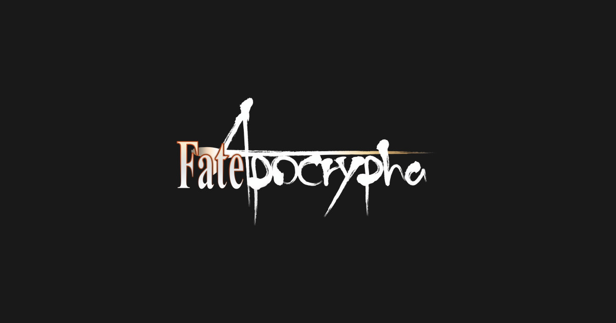 Fate/Apocrypha logo - Fate - T-Shirt | TeePublic