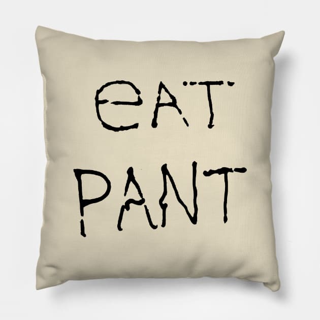 Eat pant Pillow by AsKartongs