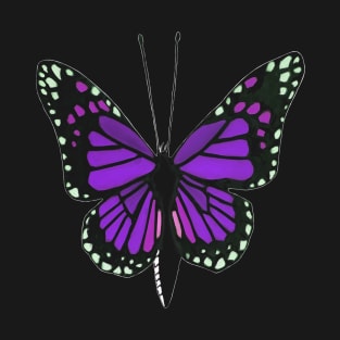 Butterfly 02e, transparent background T-Shirt