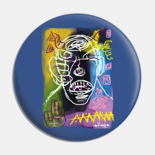 threat art Pin