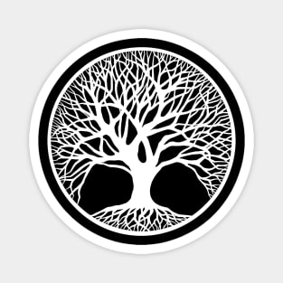 Outline Tree Of Life Magnet