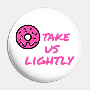 funny donut Pin