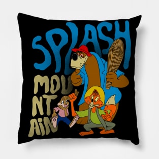 splash mountai Pillow