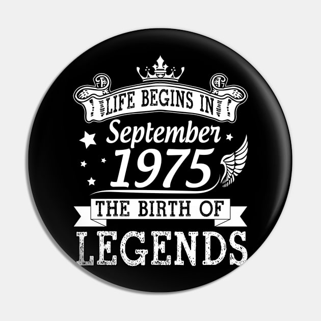 Life Begins In September 1975 The Birth Of Legends Happy Birthday 45 Years Old To Me You Pin by bakhanh123