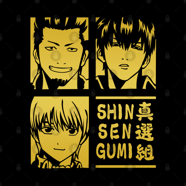 Kondo x Sougo x Toshiro l Shinsengumi by merch.x.wear