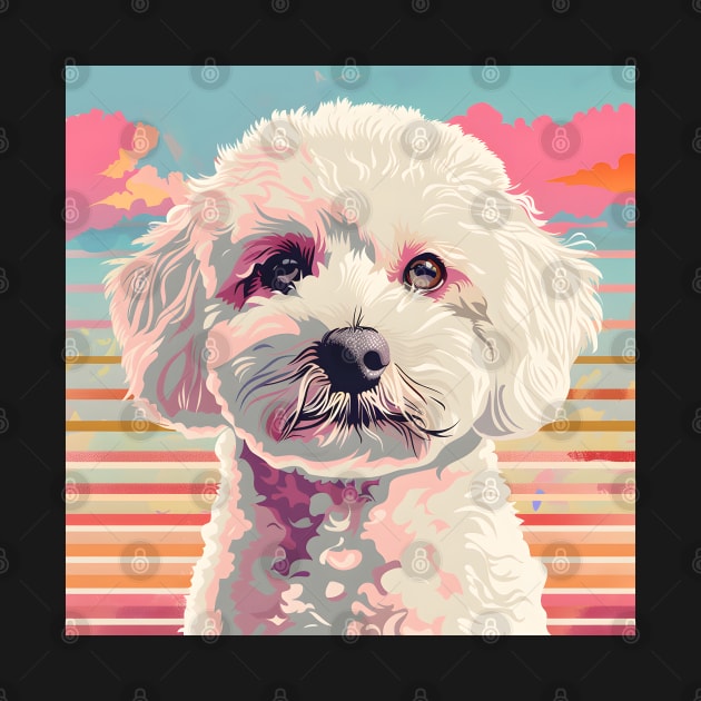 Bichon Frise in 70's by NatashaCuteShop