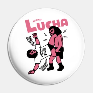 AMO LA LUCHA LIBRE10 Pin