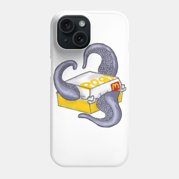 McDonald's tentacles Phone Case by WERFL