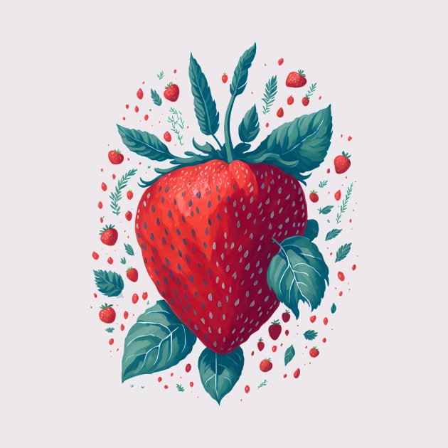 strawberry by digital creator bbw