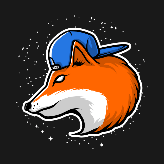 Cool fox by Luckyart11