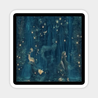 Enchanted Woodland Dreams Magnet