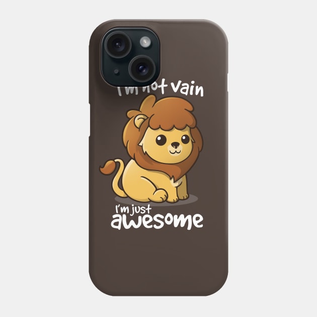 Vain lion Phone Case by NemiMakeit