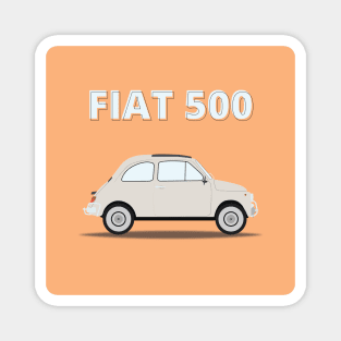 Retro Car "Fiat 500" Magnet