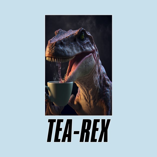 Tea-Rex #3 by aifuntime