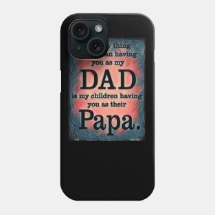 Dad Novelty Art Phone Case