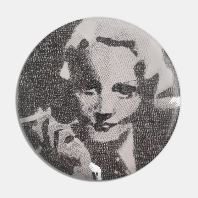 Marlene Dietrich Pin by TenomonMalke