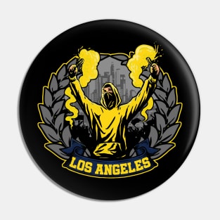 Los Angeles Soccer Pin