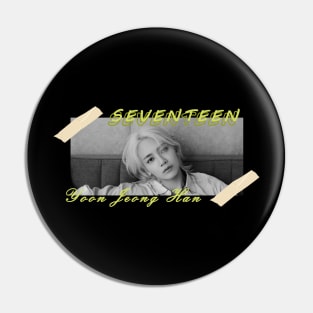 Kpop Design Jeonghan Seventeen Pin