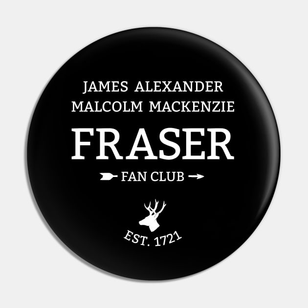 Outlander | James Fraser Fan Club Pin by GeeksUnite!